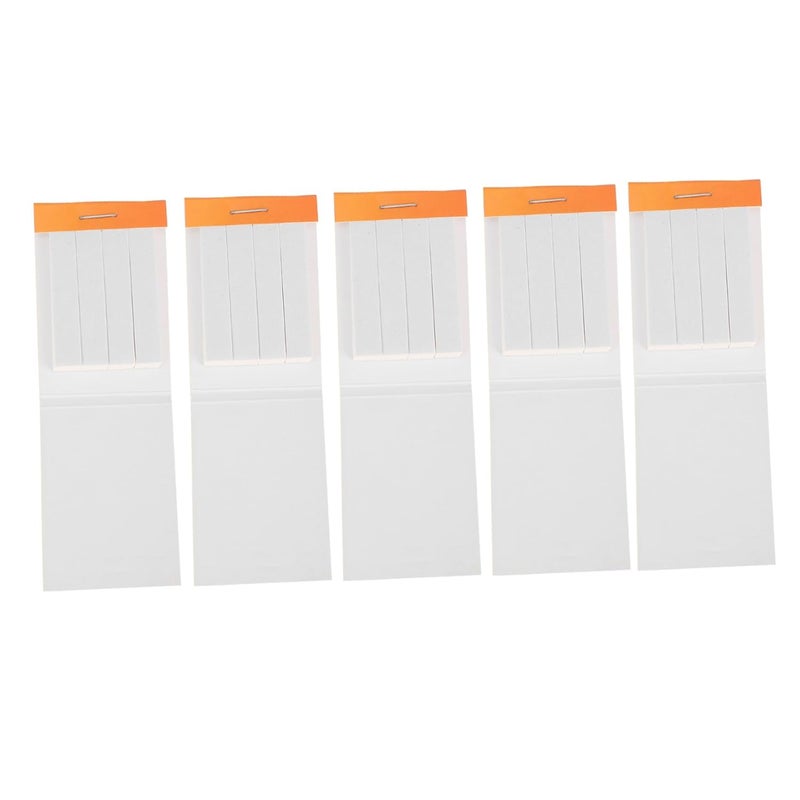 400 Sheets Phenolphthalein Test Paper Acid Base Indicator Strips for Chemistry Experiments - Image 1